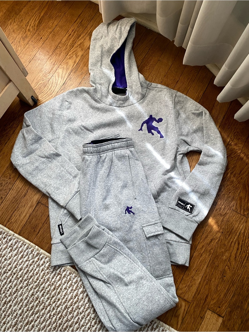 AND1 hoodie & jogger tracksuit